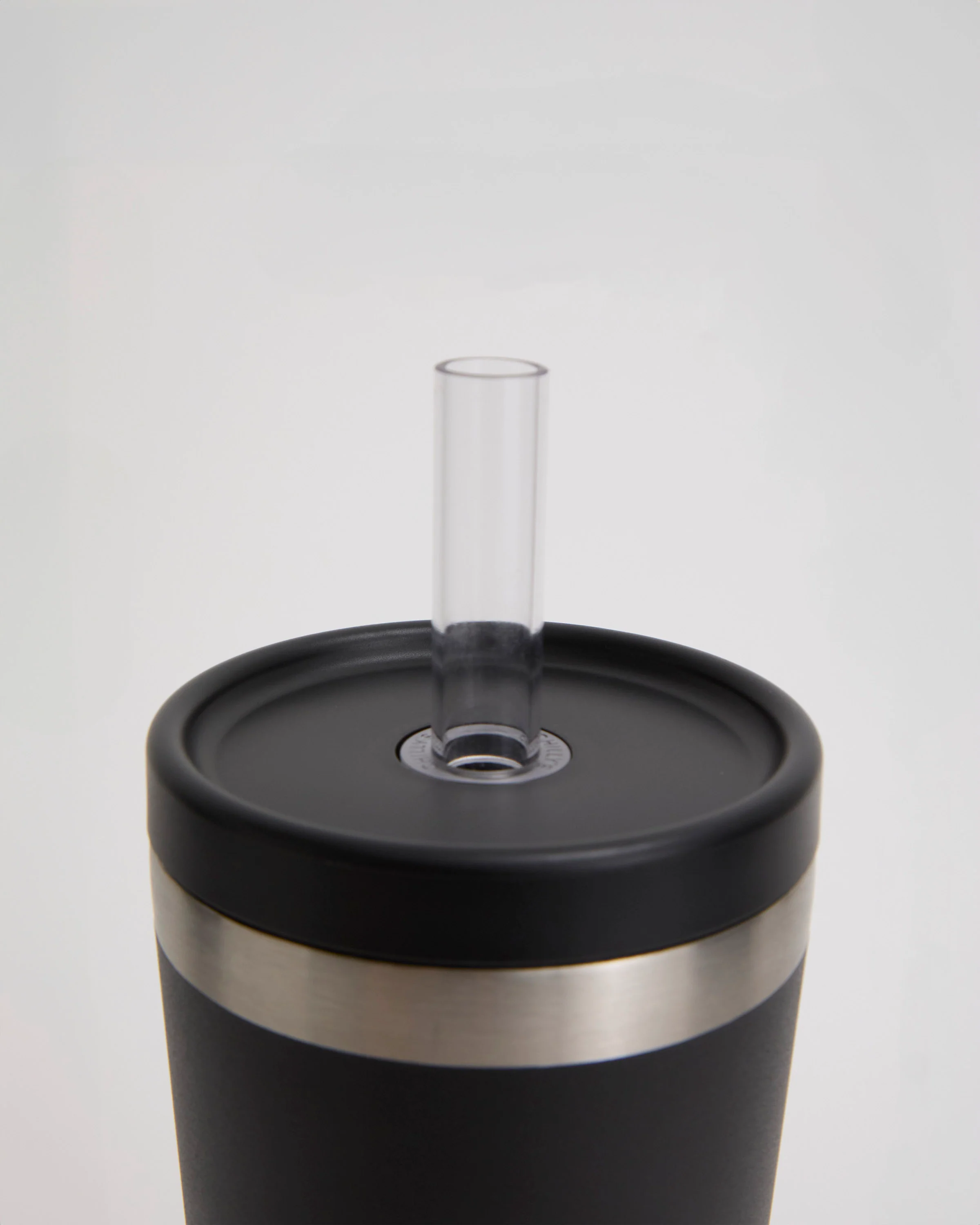Black Straw Coffee Cup - Image 4